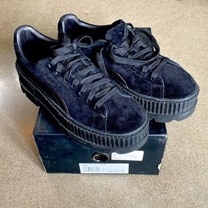 FENTY PUMA by Rihanna black creeper sneakers